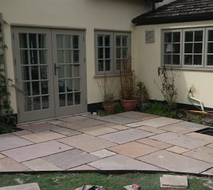 haddenham natural stone patio