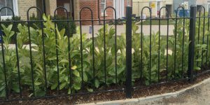 metal railings