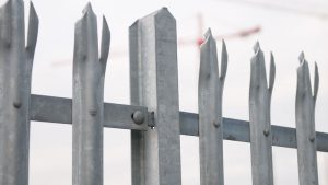 STEEL PALISADE FENCING