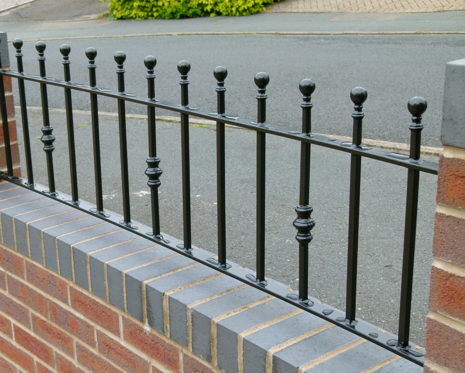 Domestic Metal Railings - Wrights Fencing and Landscaping